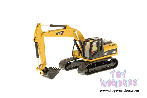 Diecast Masters - Caterpillar® 320D L Hydraulic Excavator with Operator - High Line Series (1/87 scale diecast model car, Yellow) 85262 MAP: $39.99