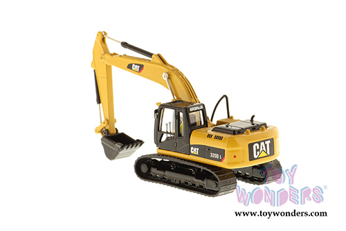 Diecast Masters - Caterpillar® 320D L Hydraulic Excavator with Operator - High Line Series (1/87 scale diecast model car, Yellow) 85262 MAP: $39.99