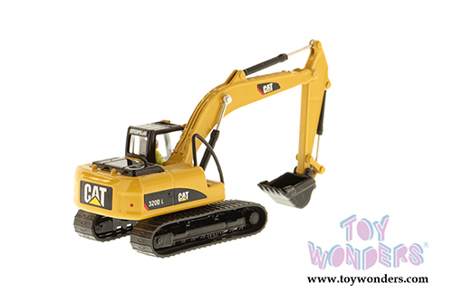 Diecast Masters - Caterpillar® 320D L Hydraulic Excavator with Operator - High Line Series (1/87 scale diecast model car, Yellow) 85262 MAP: $39.99
