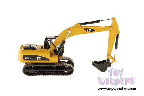 Diecast Masters - Caterpillar® 320D L Hydraulic Excavator with Operator - High Line Series (1/87 scale diecast model car, Yellow) 85262 MAP: $39.99