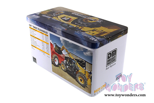 Diecast Masters - Caterpillar TH407C Telehandler with Attachments - High Line Series (1/32 scale diecast model car, Yellow/black) 85278