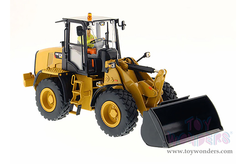 Diecast Masters - Caterpillar® 910K Wheel Loader with Operator - High Line Series (1/32 scale diecast model car, Yellow) 85294 MAP: $104.99