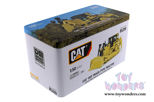 Diecast Masters - Caterpillar D8T Track-Type Tractor with Single-Shank Ripper - High Line Series (1/50 scale diecast model car, Yellow) 85299