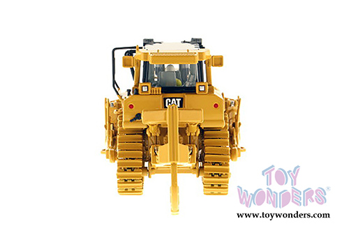 Diecast Masters - Caterpillar D8T Track-Type Tractor with Single-Shank Ripper - High Line Series (1/50 scale diecast model car, Yellow) 85299