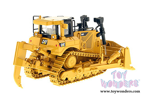 Diecast Masters - Caterpillar D8T Track-Type Tractor with Single-Shank Ripper - High Line Series (1/50 scale diecast model car, Yellow) 85299