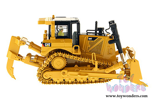Diecast Masters - Caterpillar D8T Track-Type Tractor with Single-Shank Ripper - High Line Series (1/50 scale diecast model car, Yellow) 85299