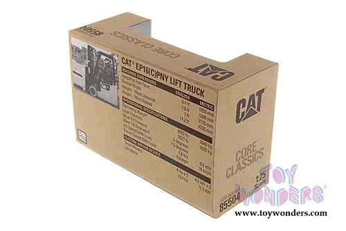 Diecast Masters - Caterpillar EP16 (C) PNY Lift Truck - Core Classics Series (1/25 scale diecast model car, Yellow) 85504