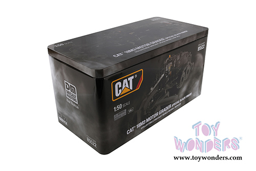 Diecast Masters - Caterpillar 18M3 Motor Grader with Operator - Core Classics Series (1/50 scale diecast model car, Special Black Finish) 85522