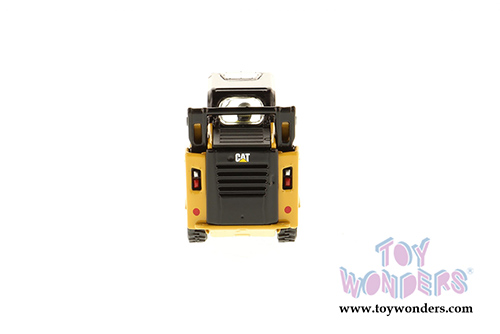 Diecast Masters - Caterpillar 242D Compact Skid Steer Loader with Operator - High Line Series (1/50 scale diecast model car, Yellow) 85525