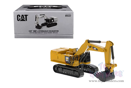 Diecast Masters - Caterpillar® 390F L Hydraulic Excavator - Elite Series (1/125 scale diecast model car, Yellow) 85537 MAP: $54.99