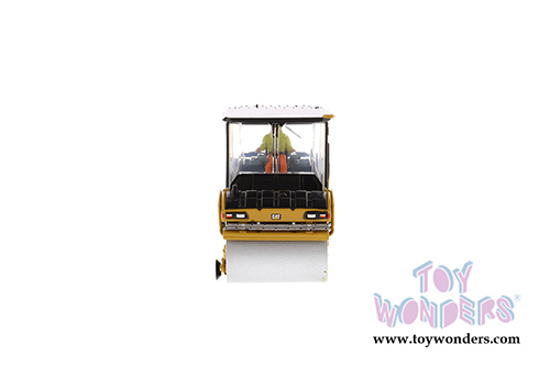 Diecast Masters - Caterpillar CB-13 Tandem Vibratory Roller with Cab and Operator - High Line Series (1/50 scale diecast model car, Yellow) 85595
