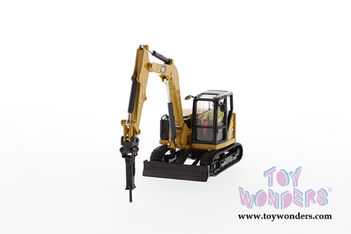 Diecast Masters - Caterpillar® 308 CR Mini Hydraulic Excavator with Operator - High Line Series (1/50 scale diecast model car, Yellow) 85596 MAP: $64.99