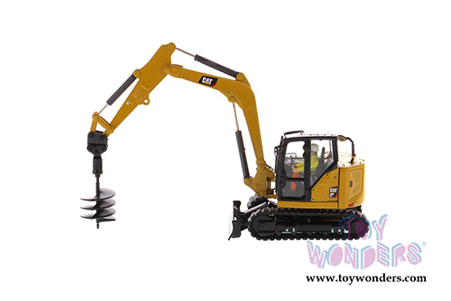 Diecast Masters - Caterpillar® 308 CR Mini Hydraulic Excavator with Operator - High Line Series (1/50 scale diecast model car, Yellow) 85596 MAP: $64.99
