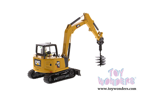 Diecast Masters - Caterpillar® 308 CR Mini Hydraulic Excavator with Operator - High Line Series (1/50 scale diecast model car, Yellow) 85596 MAP: $64.99