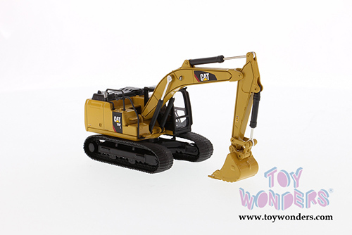 Diecast Masters - Caterpillar 320F L Hydraulic Excavator (1/64 scale diecast model car, Yellow/Black) 85606