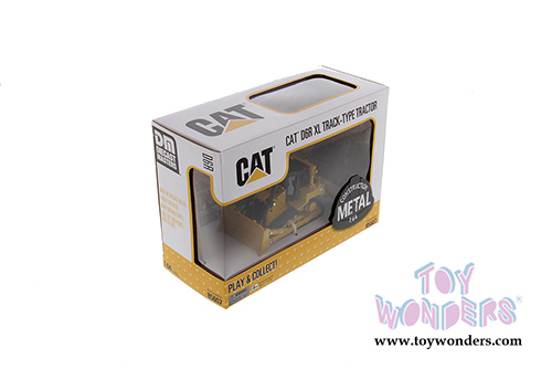 Diecast Masters - Caterpillar D6R XL Track-Type Tractor (1/64 scale diecast model car, Yellow) 85607