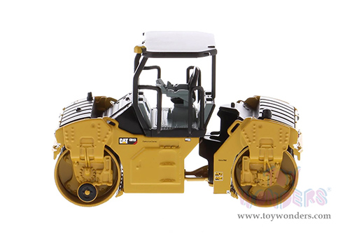 Diecast Masters - Caterpillar® CB-13 Tandem Vibratory Roller with ROPS - Play & Collect! Series (1/64 scale diecast model car, Yellow) 85630 MAP: $19.99