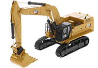 Diecast Masters - Caterpillar® 395 Next-Generation Hydraulic-Excavator General Purpose Excavation Version - High Line Series (1/87 scale diecast model car, Yellow) 85688 MAP: $59.99 