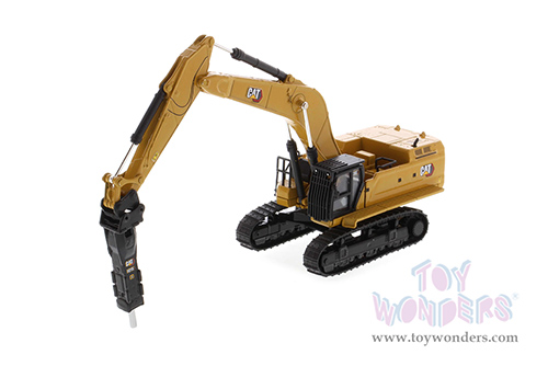 Diecast Masters - Caterpillar® 395 Next-Generation Hydraulic-Excavator General Purpose Excavation Version - High Line Series (1/87 scale diecast model car, Yellow) 85688 MAP: $59.99