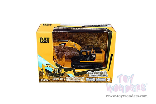 Diecast Masters - Caterpillar® 320F L Hydraulic Excavator - Play & Collect! Series (1/64 scale diecast model car, Yellow) 85690 MAP: $24.99