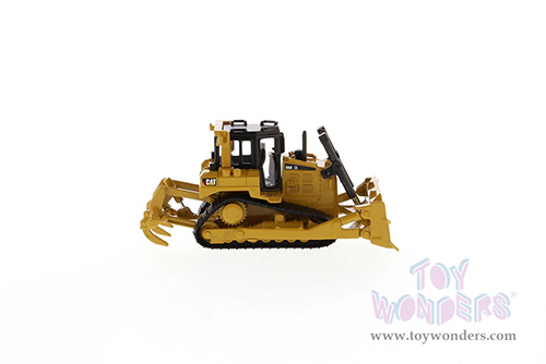 Diecast Masters - Caterpillar® D6R Track-Type Tractor - Play & Collect! Series (1/64 scale diecast model car, Yellow) 85691