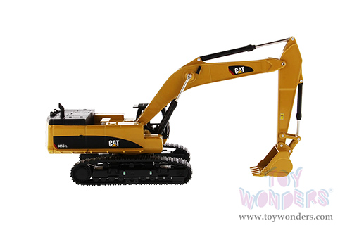 Diecast Masters - Caterpillar® 385C L Hydraulic Excavator - Play & Collect! Series (1/64 scale diecast model car, Yellow/Black) 85694 MAP: $29.99