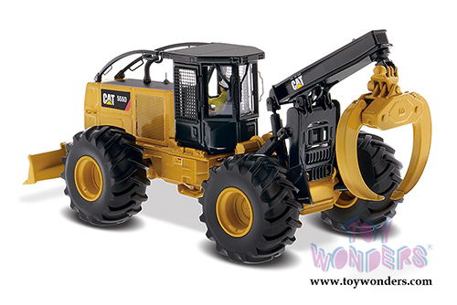 Diecast Masters - Caterpillar 555D Wheel Skidder with Operator High Lines Series (1/50 scale diecast model car, Yellow) 85932 MAP: $109.99