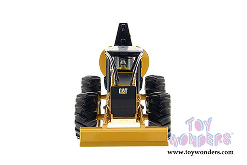 Diecast Masters - Caterpillar 555D Wheel Skidder with Operator High Lines Series (1/50 scale diecast model car, Yellow) 85932 MAP: $109.99