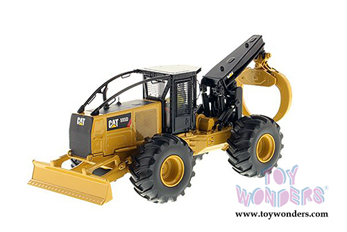 Diecast Masters - Caterpillar 555D Wheel Skidder with Operator High Lines Series (1/50 scale diecast model car, Yellow) 85932 MAP: $109.99