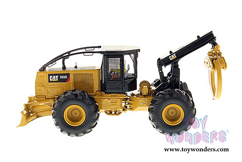 Diecast Masters - Caterpillar 555D Wheel Skidder with Operator High Lines Series (1/50 scale diecast model car, Yellow) 85932 MAP: $109.99
