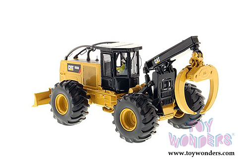 Diecast Masters - Caterpillar 555D Wheel Skidder with Operator High Lines Series (1/50 scale diecast model car, Yellow) 85932 MAP: $109.99