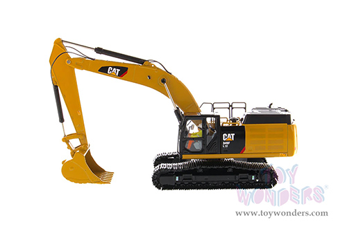 Diecast Masters - Caterpillar® 349F L XE Hydraulic Excavator with operator - High Line Series (1/50 scale diecast model car, Yellow/Black) 85943 MAP: $119.99