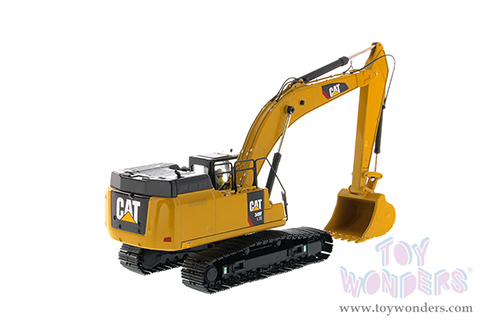 Diecast Masters - Caterpillar® 349F L XE Hydraulic Excavator with operator - High Line Series (1/50 scale diecast model car, Yellow/Black) 85943 MAP: $119.99