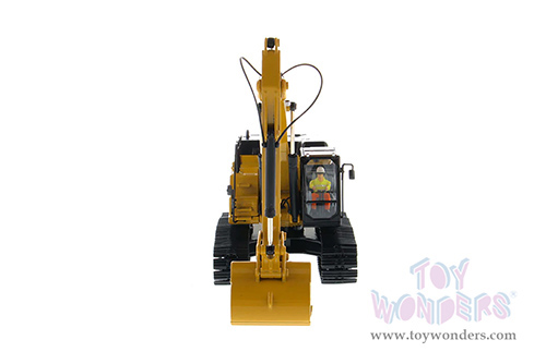 Diecast Masters - Caterpillar® 349F L XE Hydraulic Excavator with operator - High Line Series (1/50 scale diecast model car, Yellow/Black) 85943 MAP: $119.99