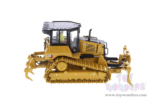 Diecast Masters - Caterpillar&reg; D5 LGP VPAT Track Type Dozer with Operator - High Line Series (1/50 scale diecast model car, Yellow/Black) 85951