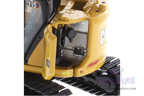 Diecast Masters - Caterpillar® 315 Small Hydraulic Excavator with Operator - High Line Series (1/50 scale diecast model car, Yellow) 85957 MAP: $94.99