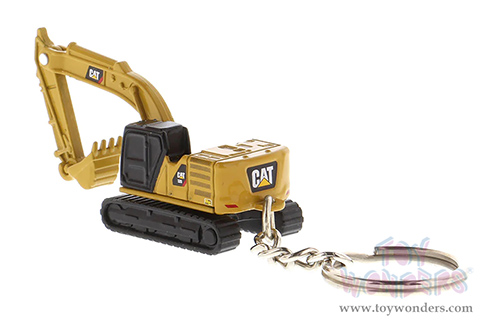 Diecast Masters - Caterpillar® Micro 320 Hydraulic Excavator Keychain (diecast model car, Yellow) 85981 MAP: $4.99