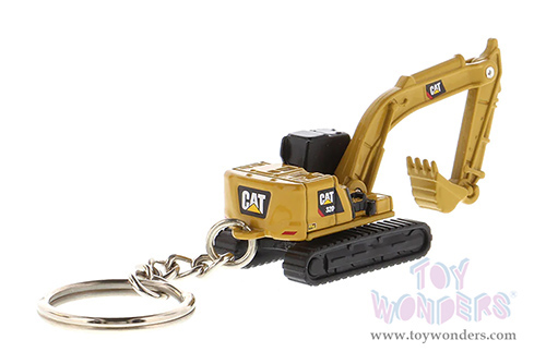 Diecast Masters - Caterpillar® Micro 320 Hydraulic Excavator Keychain (diecast model car, Yellow) 85981 MAP: $4.99