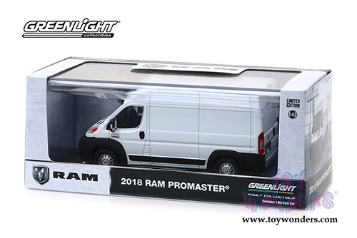 Greenlight - Ram ProMaster&reg; 2500 Cargo High Roof (2018, 1/43 scale diecast model car, Bright White) 86152