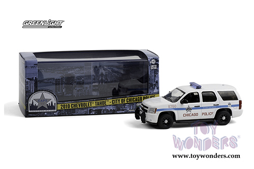 Greenlight - Chevrolet&reg; Tahoe City of Chicago Police Department (2010, 1/43 scale diecast model car, White) 86183