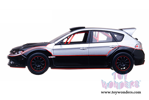Greenlight Fast & Furious - Brian's Subaru Impreza WRX STi Hard Top (2009, 1/43 scale diecast model car, Black/Gray) 86220