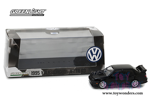 Greenlight - Volkswagen&reg; Jetta A3 Hardtop (1995, 1/43 scale diecast model car, Black) 86314
