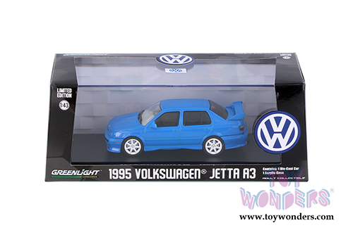 Greenlight - Volkswagen&reg; Jetta A3 Hardtop (1995, 1/43 scale diecast model car, Blue) 86323