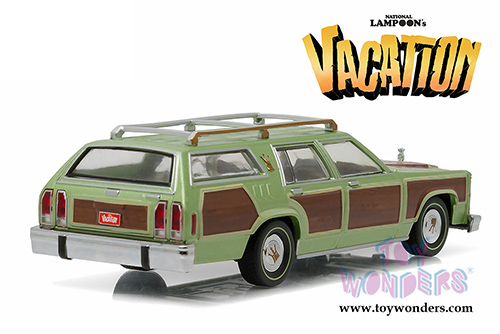 Greenlight Hollywood - National Lampoon's Vacation Truckster "Wagon Queen" (1/43 scale diecast model car, Green) 86451