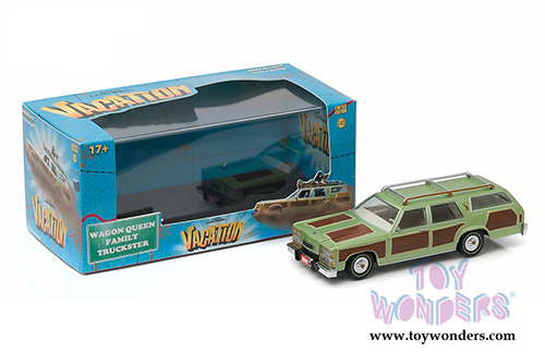 Greenlight Hollywood - National Lampoon's Vacation Truckster "Wagon Queen" (1/43 scale diecast model car, Green) 86451