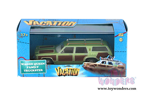 Greenlight Hollywood - National Lampoon's Vacation Truckster "Wagon Queen" (1/43 scale diecast model car, Green) 86451