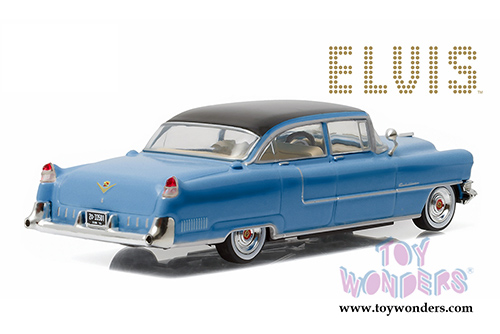 Greenlight Hollywood - Elvis Presley Cadillac Fleetwood Series 60 Hardtop (1955, 1/43 scale diecast model car, Blue) 86493