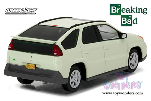 Greenlight Hollywood - Walter White's Pontiac Aztek Breaking Bad Hard Top (2004, 1/43 scale diecast model car, White) 86498