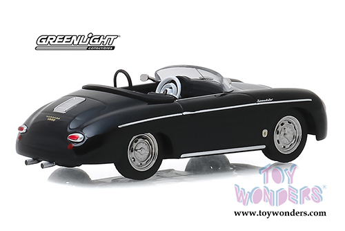 Greenlight - Porsche 356 Speedster Super (1958, 1/43 scale diecast model car, Black) 86539