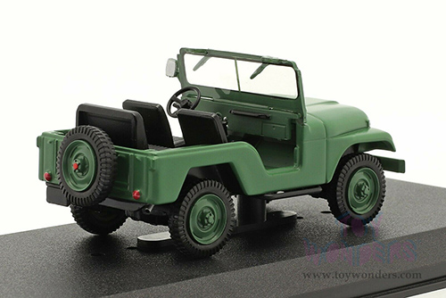  Greenlight Hollywood - Charlie's Angels (1976-1981, TV Series) Willys M38 A1 (1/43 scale diecast model car, Matte Green) 86606